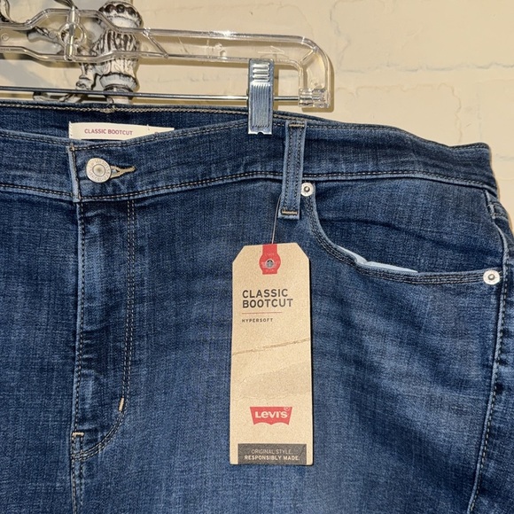 Levi's jeans Classic bootcut leg denim 24w short stretch - Picture 8 of 8